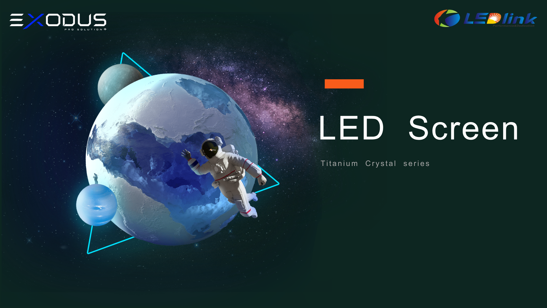 EXD LED Panel Screen Titanium Crystal Series (3PRO Ultra-Slim Outdoor LED)