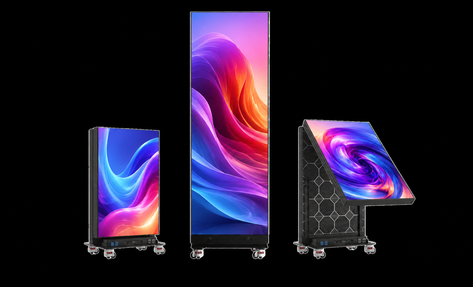 Smart LED Poster Screen EXD-Alpha-fold Series