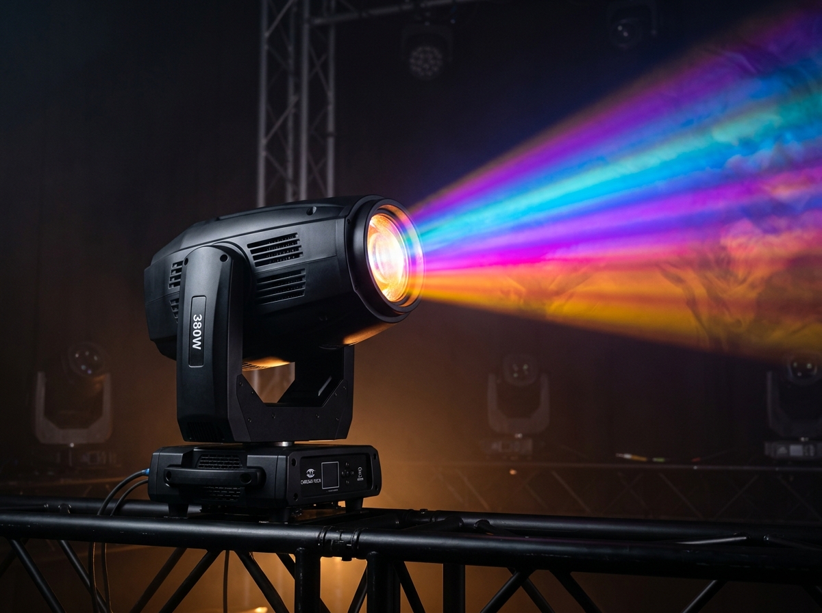380W Three-IN-One Pattern Light (Beam / Wash / Spot Moving Head)